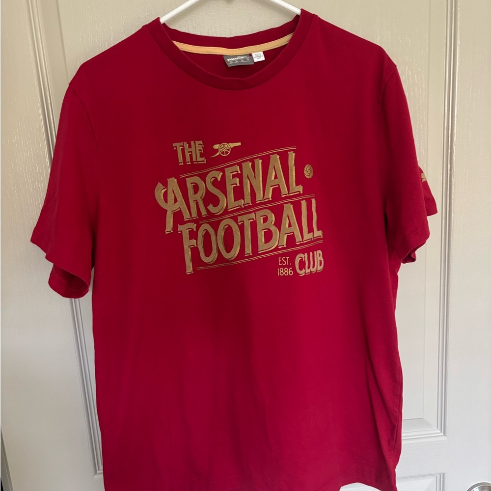 Puma Red Arsenal Football Club T-Shirt